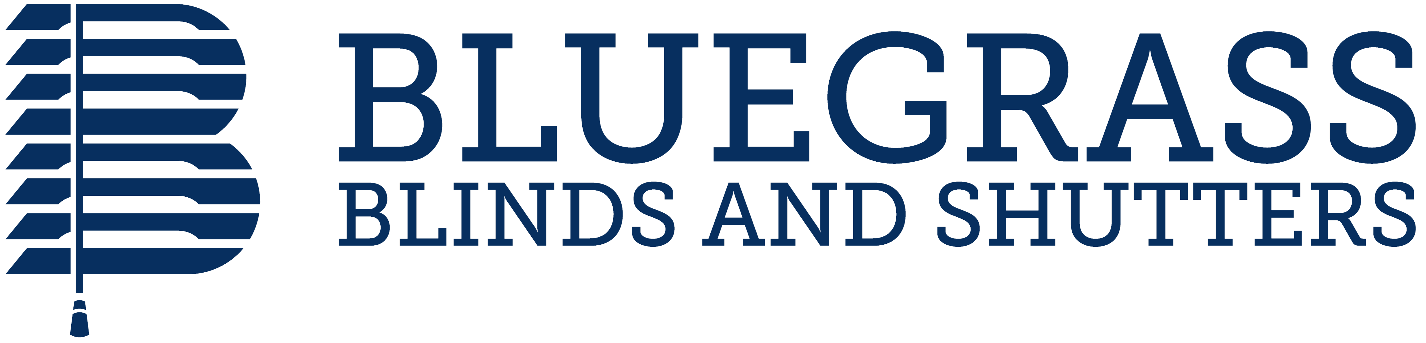 Bluegrass Blinds Website Logo